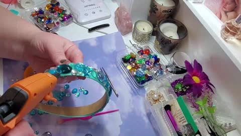 DIY Headbands 6+ Glittery Mermaid Headband