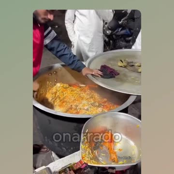 Chicken from another world on the streets of India