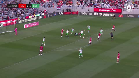 Manchester United 3-2 Real Betis Amad On Fire At Snapdragon Stadium!