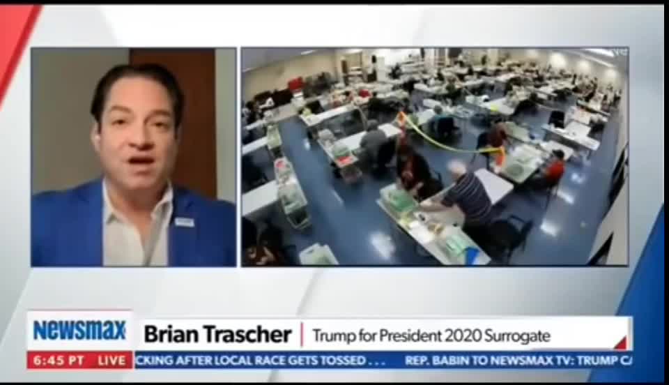 Brian Trascher says raid was real, globalists are in panic!