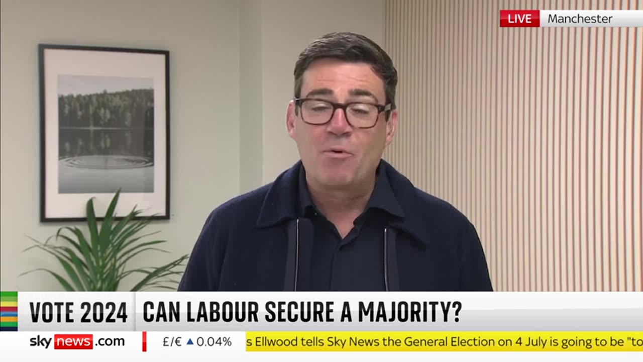 Vote 2024_ Andy Burnham joins Sky News' election night coverage Sky News