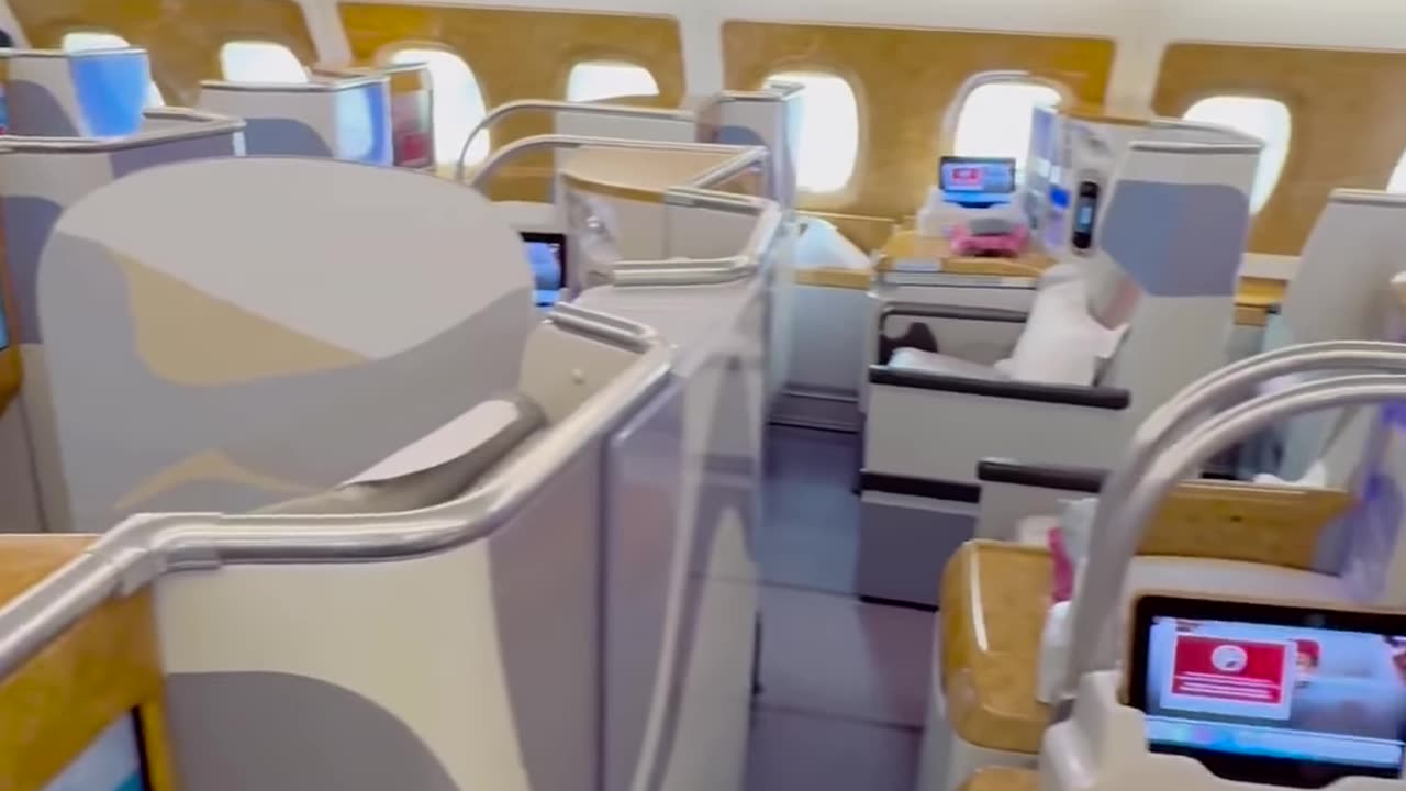 Emirates A380 business class