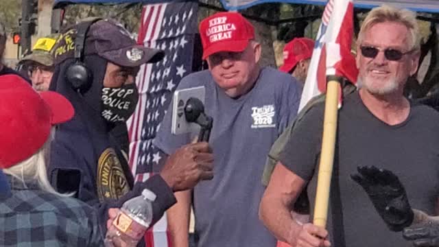 Antifa paid homeless guy to film rally