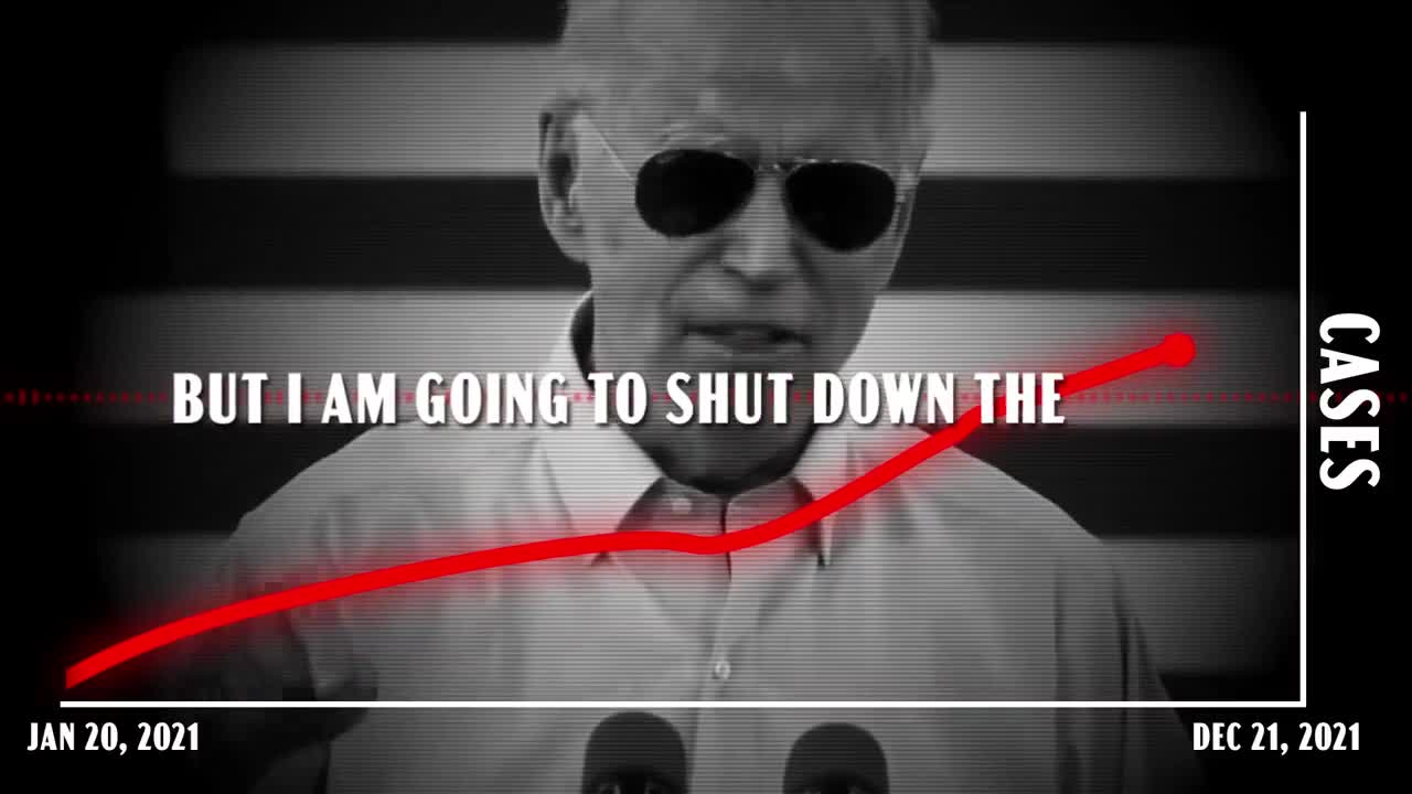 Biden "shut down the virus."