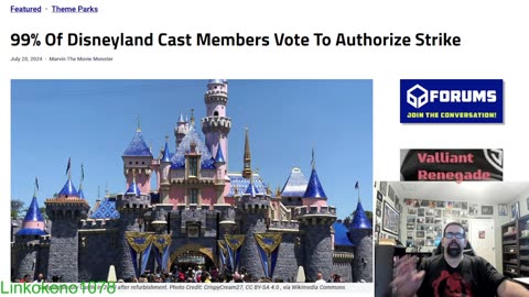 99% of Disneyland employees vote for a strike against Disney