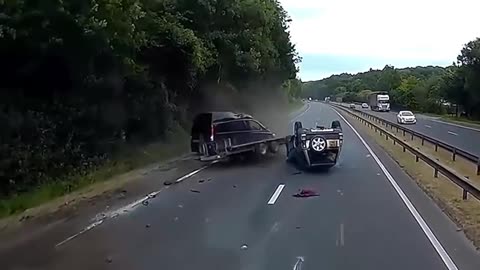 Funny Road Car Smash Video