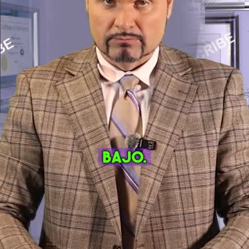 ¡Gestos con las manos de negocios! Este es "El campanario bajo"