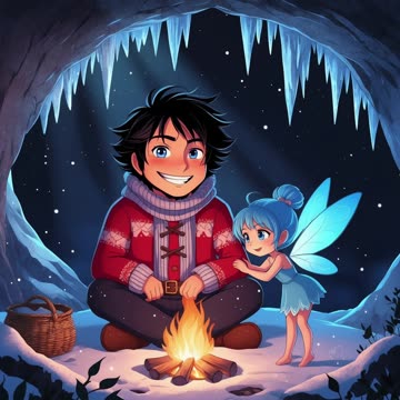 Cold night by the fire