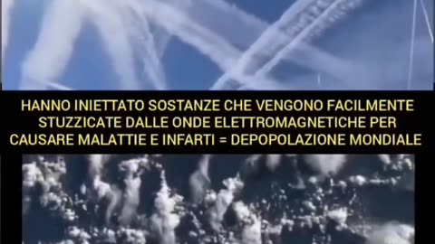 Scie chimiche e onde elettromagnetiche per produrre malattie e ......