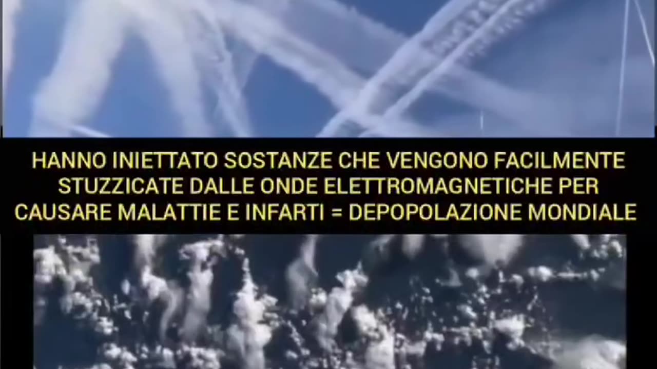 Scie chimiche e onde elettromagnetiche per produrre malattie e ......