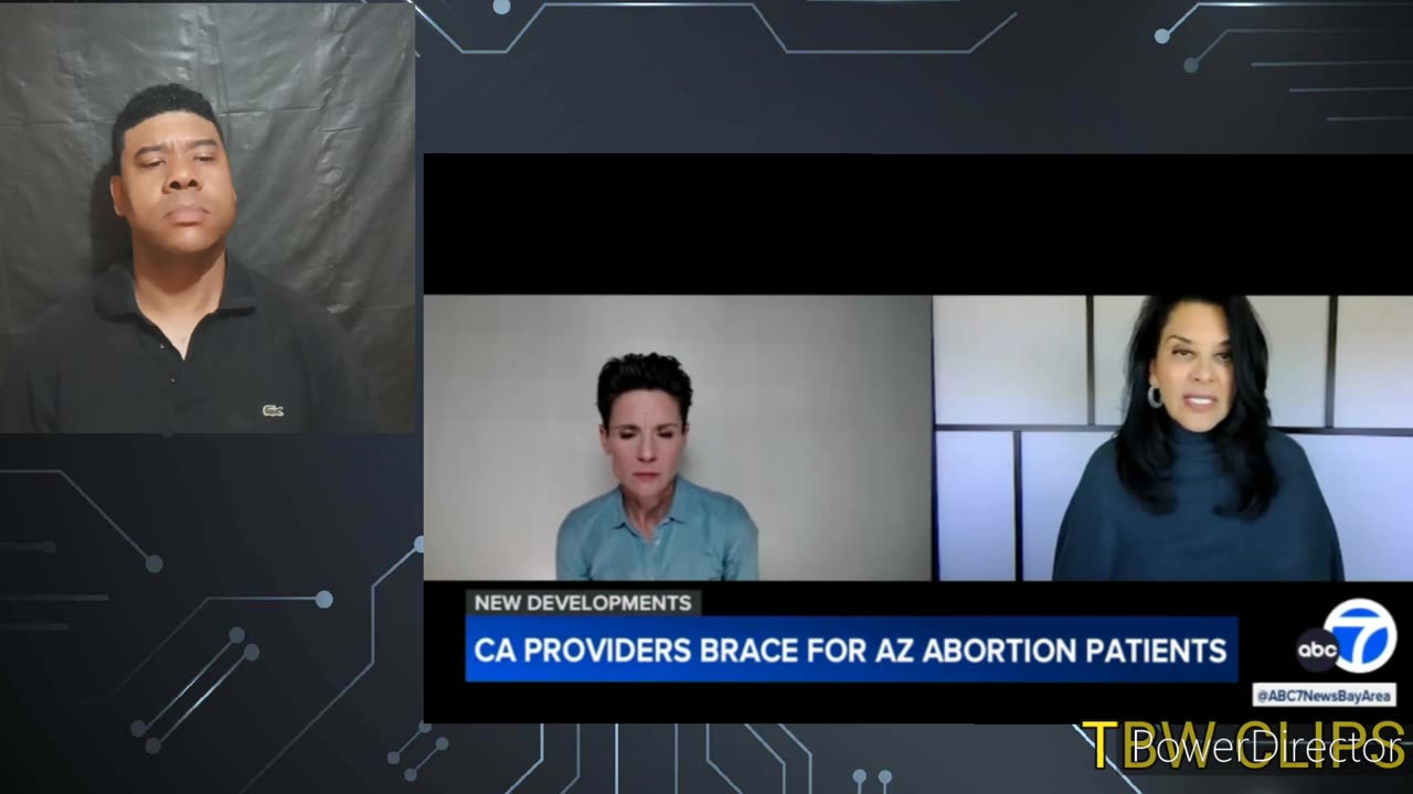 CALIFORNIA to see an INFLUX of WOMEN due to Arizona Abortion LAW.
