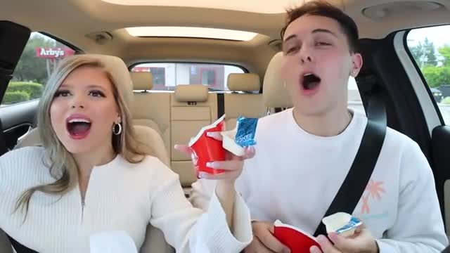 Removing All My Clothes While My Boyfriend Drives!! Hilarious