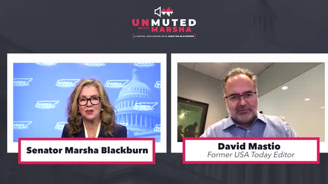 David Mastio To Sen. Marsha Blackburn: Centrist Journalists Are Being Replaced By Woke College Graduates