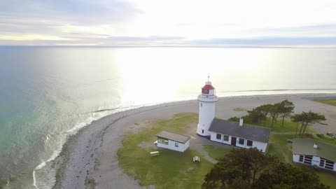 Old lighthouse by the sea