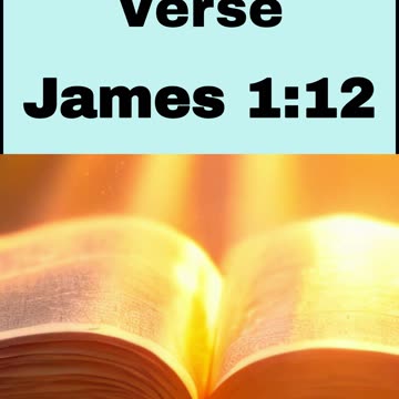 Daily Bible Verse - James 1:12