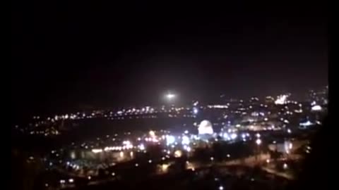 UFO Over Temple Mount, Jerusalem