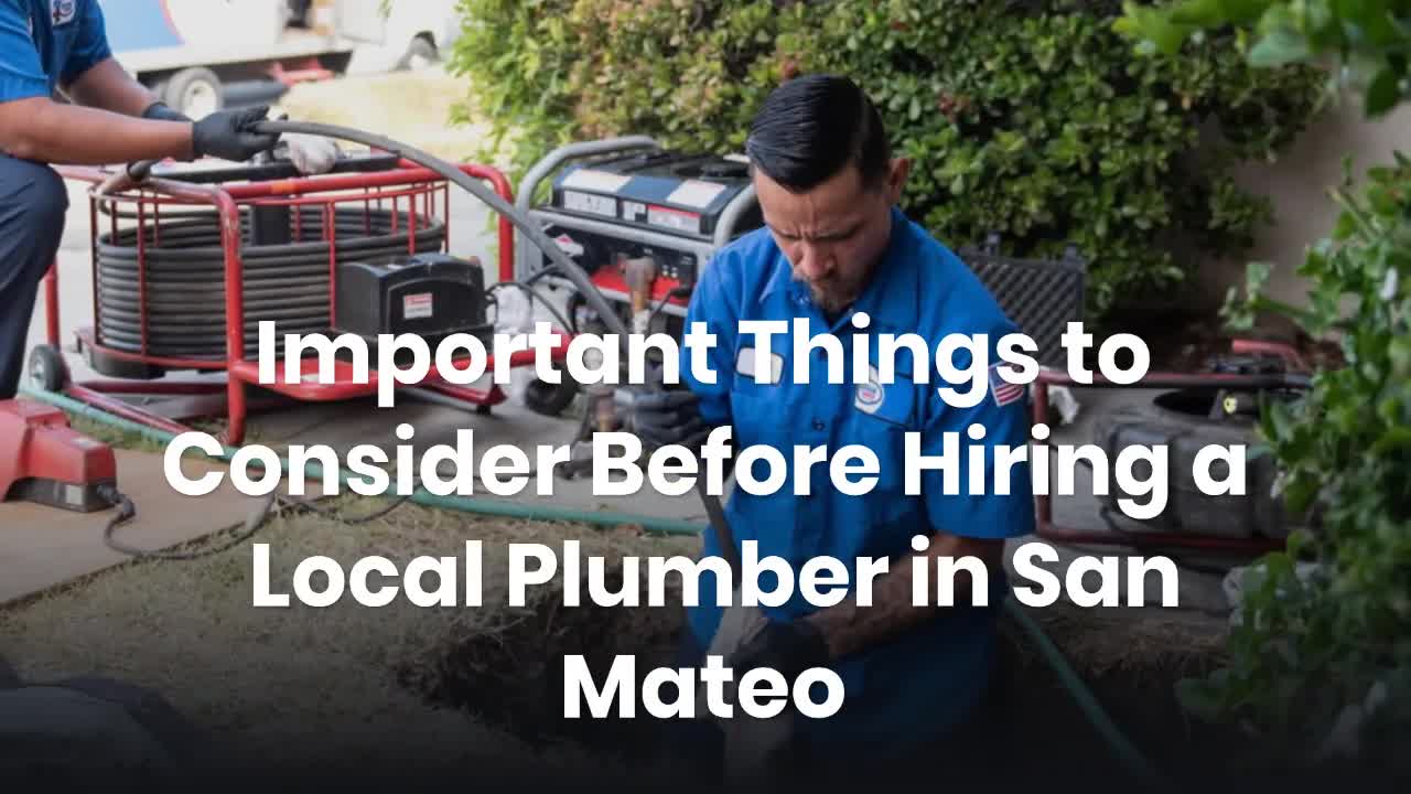 Hire professional plumber in San Mateo