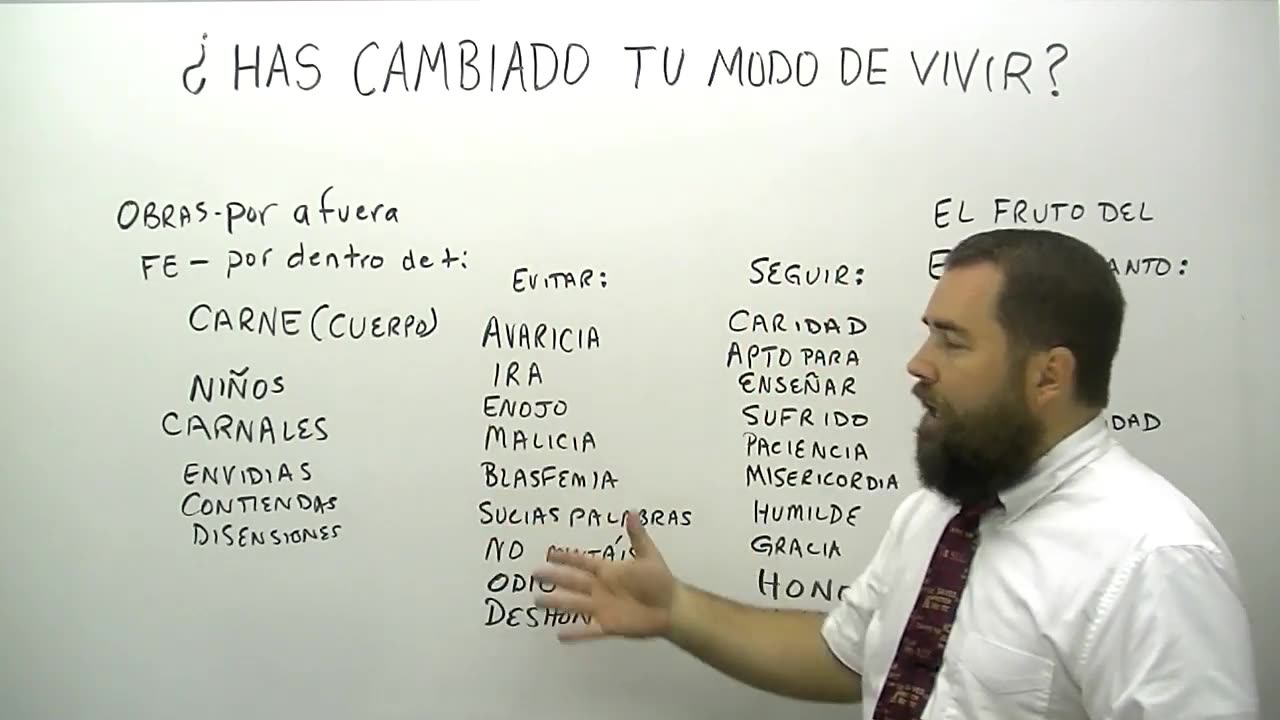 ¿Has Cambiado Tu Modo de Vivir?