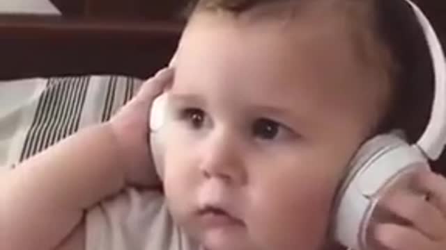 cute baby singing