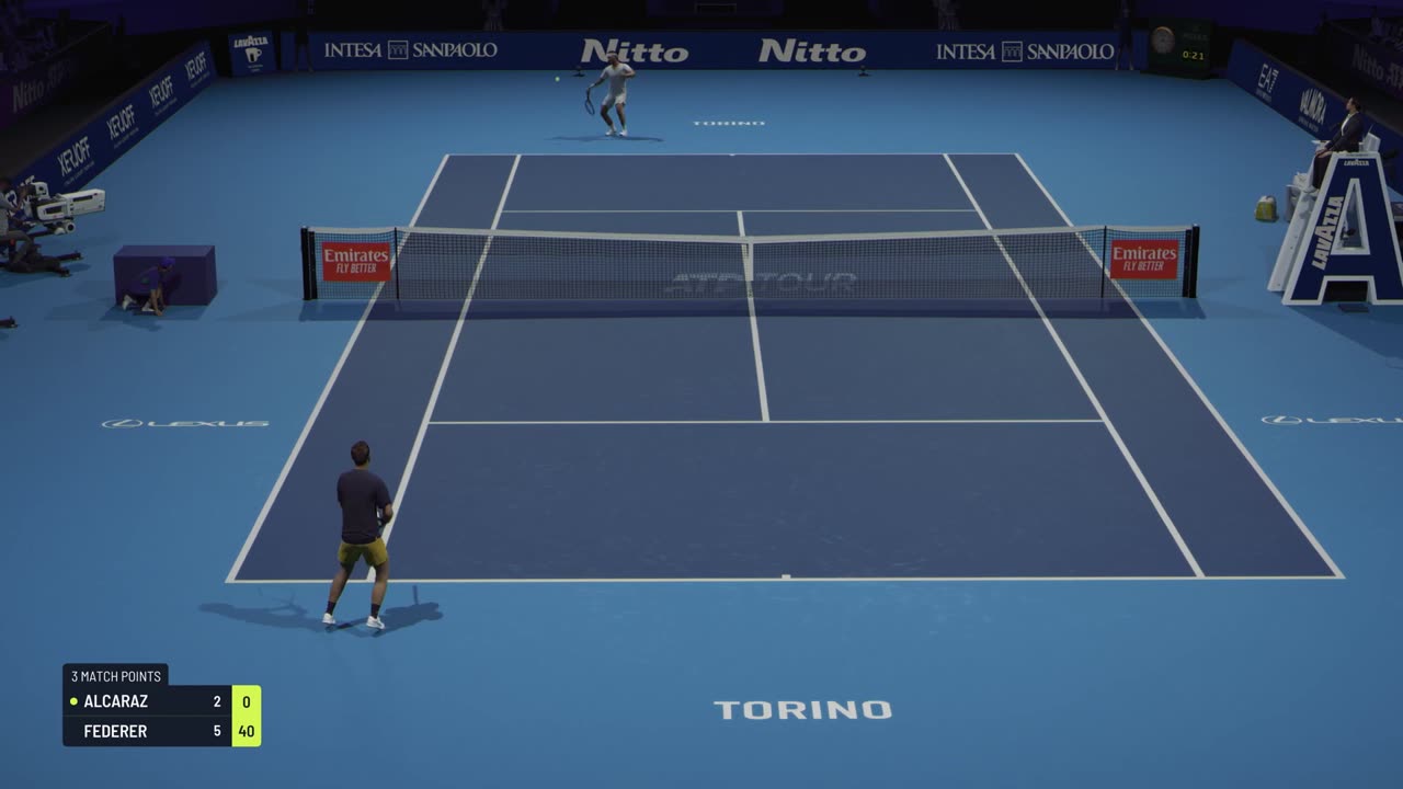 TIEBREAK - Rafael Nadal Vs Roger Federer I Beijing Arena I Expert Difficulty