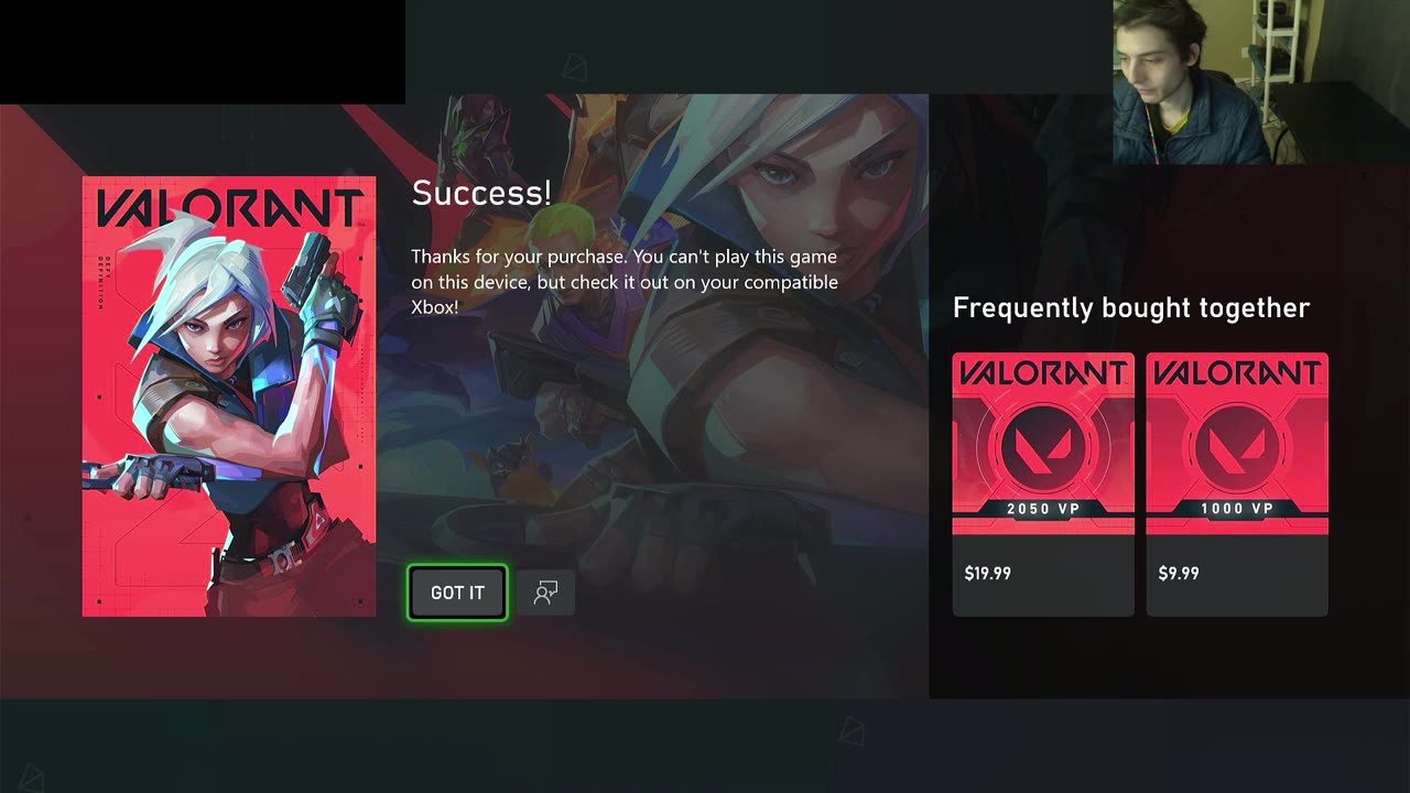 What Happens Revealed When A Gamer Attempts To Download And Install Valorant On The Xbox One