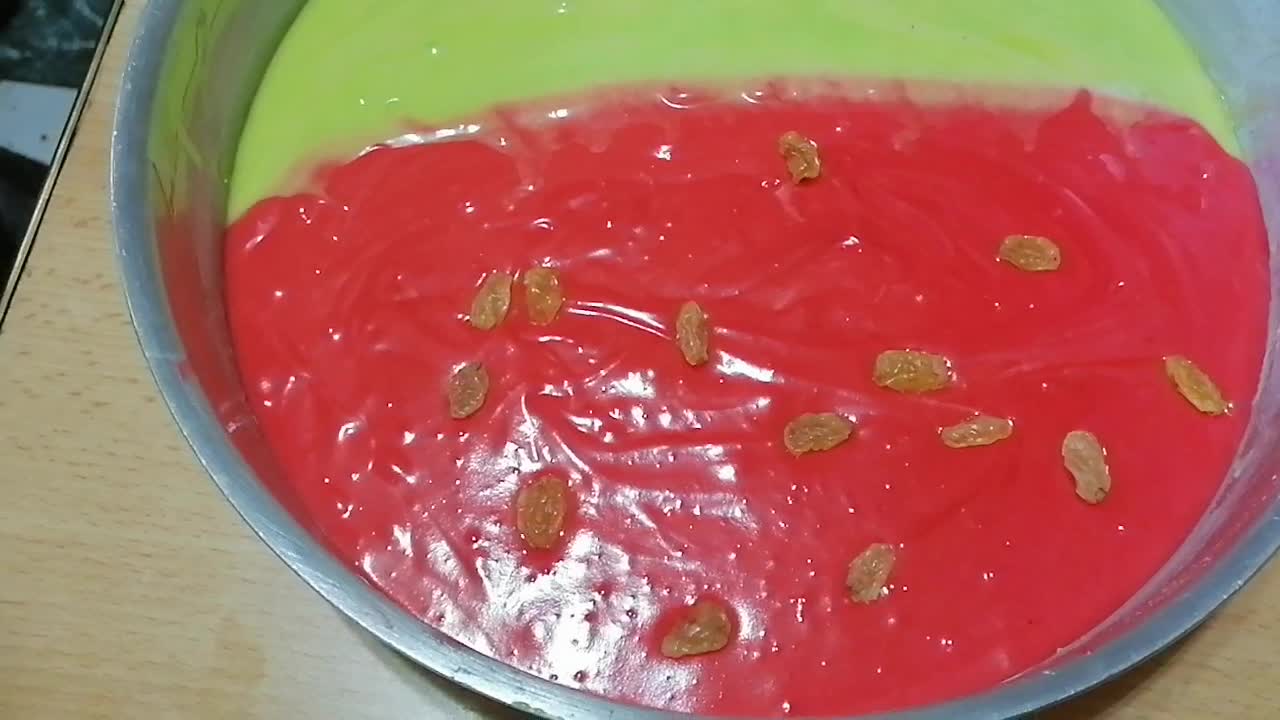 Water melon cake