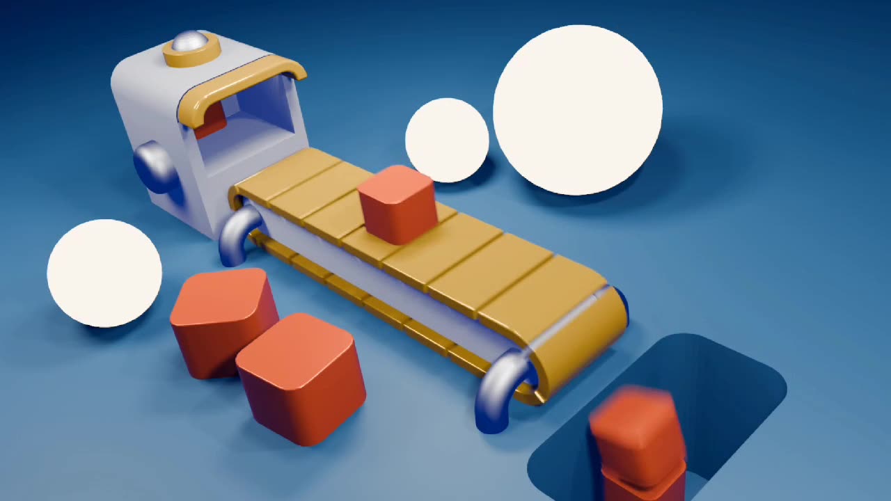 Factory Animation video