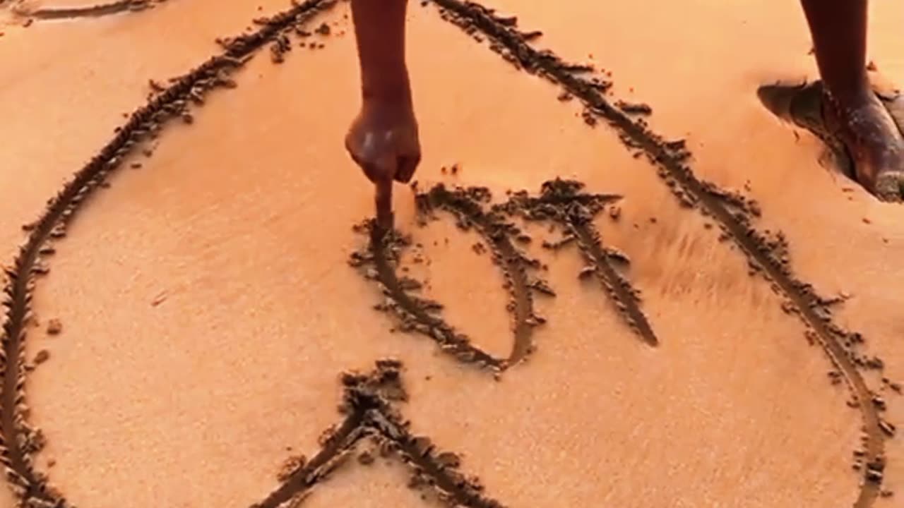 He made it in the shape of a heart