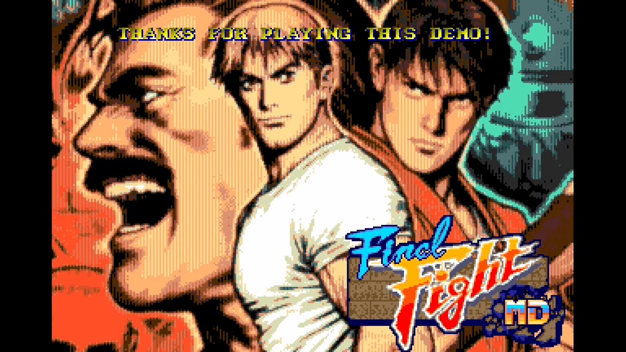 Mega Final Fight (stage 3) Port for Sega Genesis/ Mega Drive