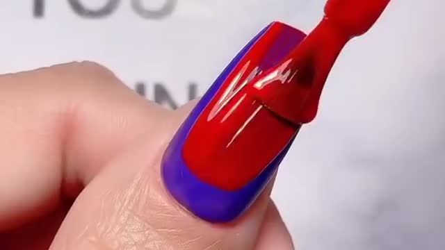 Amazing nail polish idea#short