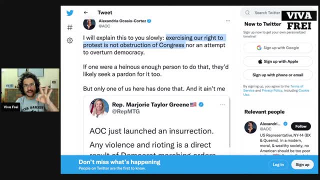 AOC vs. Marjorie Taylor Greene Twitter War - Who Won? Viva Clip