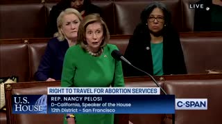 Pelosi Makes INSANE Comparison Between Traveling For An Abortion And Going To A Concert