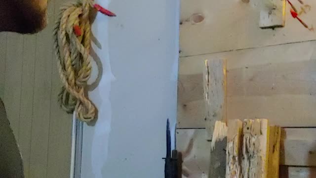 Knife throwing training