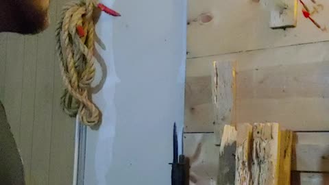 Knife throwing training