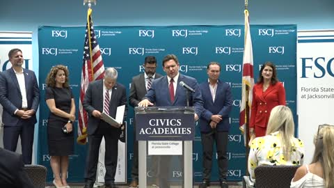 Gov. Ron DeSantis Unveils $6.5 Million for Civics Academies