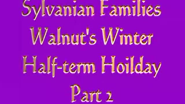 Sylvanian Families_Calico Critters Walnut's Winter Half term Holiday - Part 2