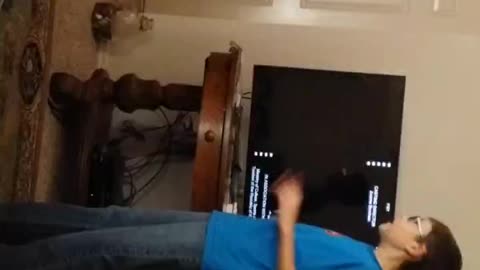 Aidan around 8 years old