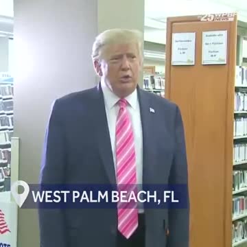 Reporter Asks President Trump Who He Voted for - His Response Cracks Them Up