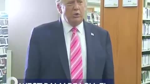 Reporter Asks President Trump Who He Voted for - His Response Cracks Them Up