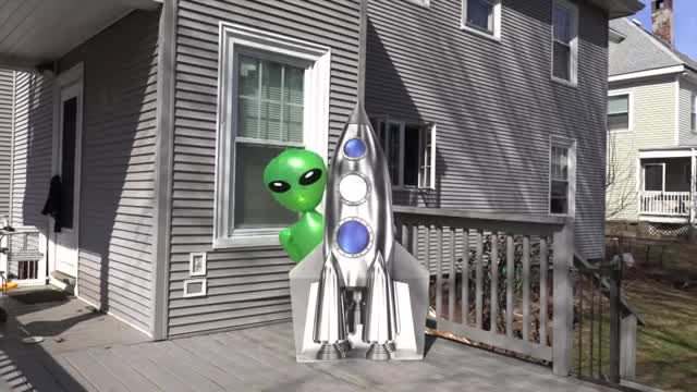 Dog Unmoved by Alien Invasion Prank- Funny Dog Maymo vs Aliens