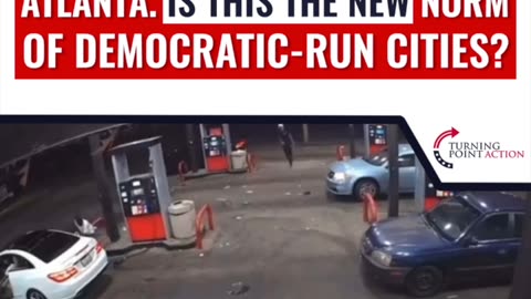 Gas Station Shootout In Atlanta