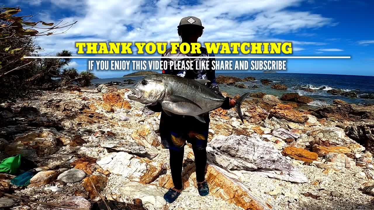 Huge Giant Trevally In Shore Casting | Tandol Lure 9grams 7cm Field Test | Palawan Philippines