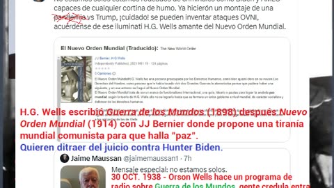 Montaje extraterrestre para no prestar atención a Juicio contra Biden