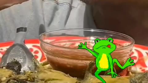 Carxy guy eating frogs 😂😂 | Must watch🤣