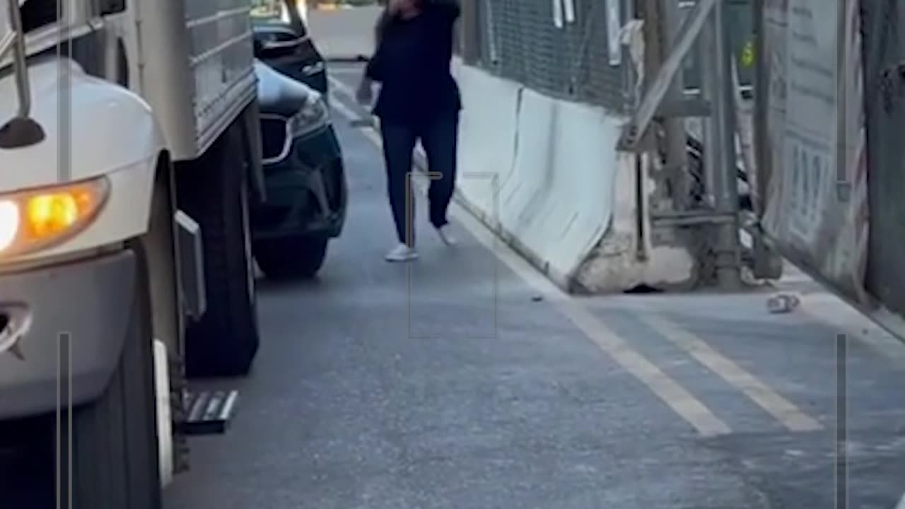 Driver Karen gets IMPATIENT, tries to speed up traffic by honking