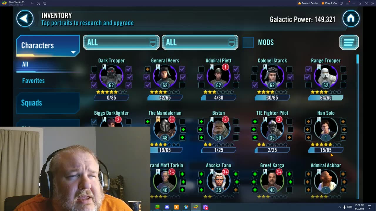 Star Wars Galaxy of Heroes F2P Day 37