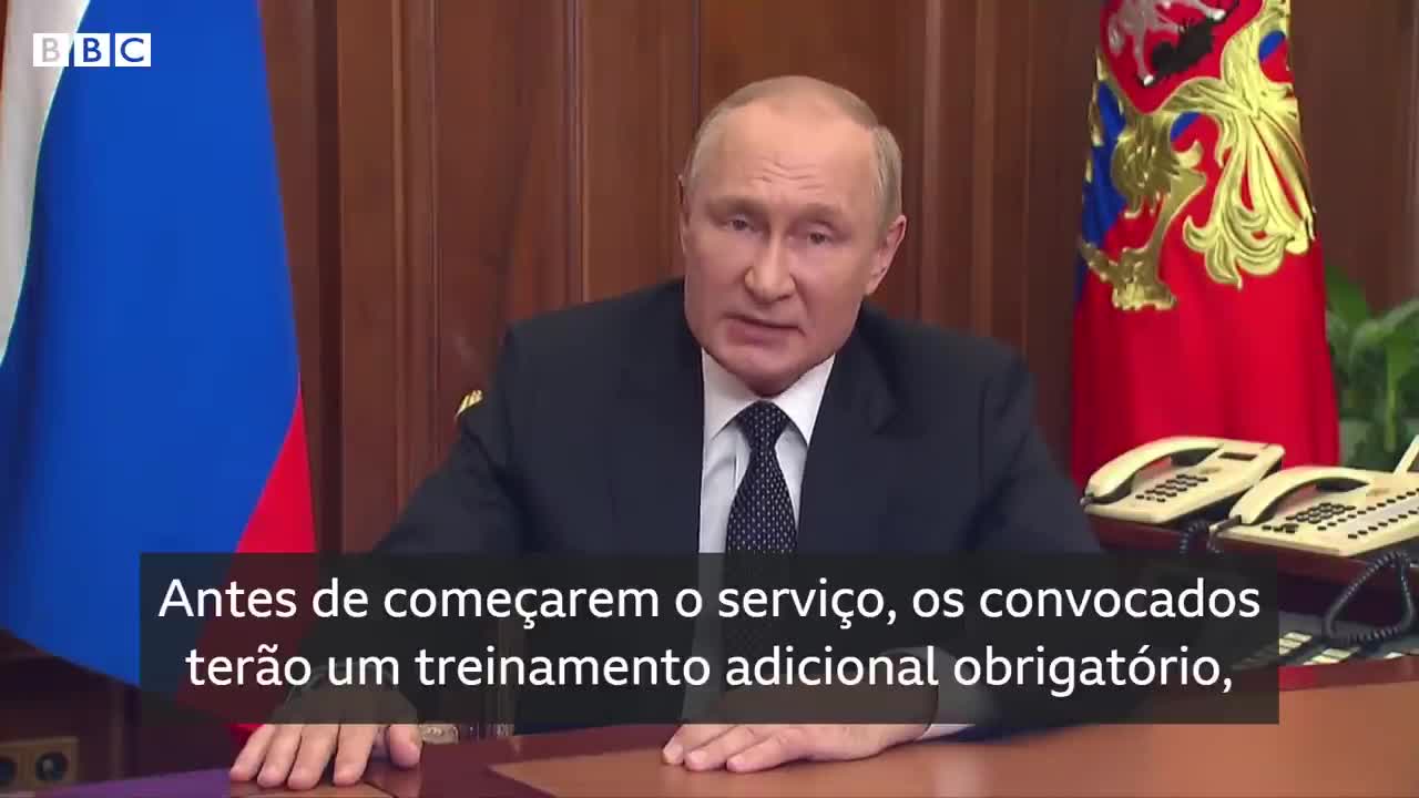 Putin promete acirrar guerra na Ucrânia