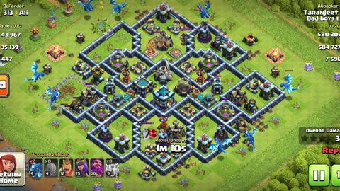 Clash of clans full attack successful