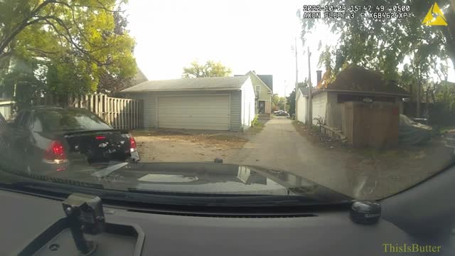 Dash cam shows pursuit in Fond du Lac that ended with an arrest and the seizure of drugs.