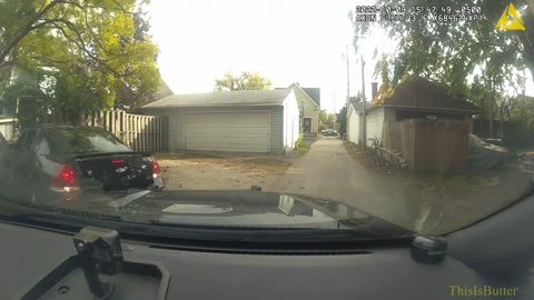 Dash cam shows pursuit in Fond du Lac that ended with an arrest and the seizure of drugs.